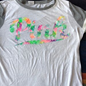 Victoria Secret Pink floral top